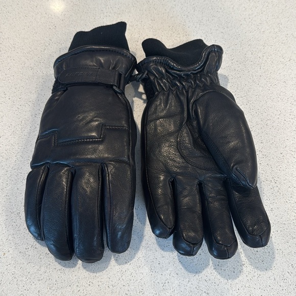 Vintage men’s Gordini Ski Gloves size Large black - Picture 2 of 8